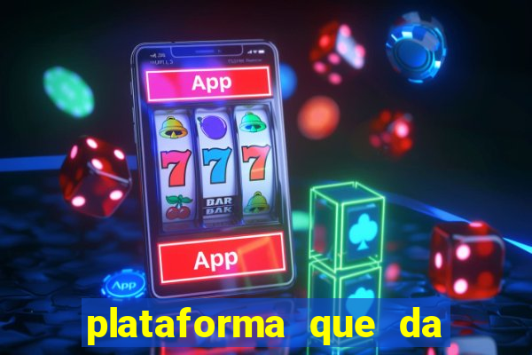 plataforma que da 30 reais para jogar